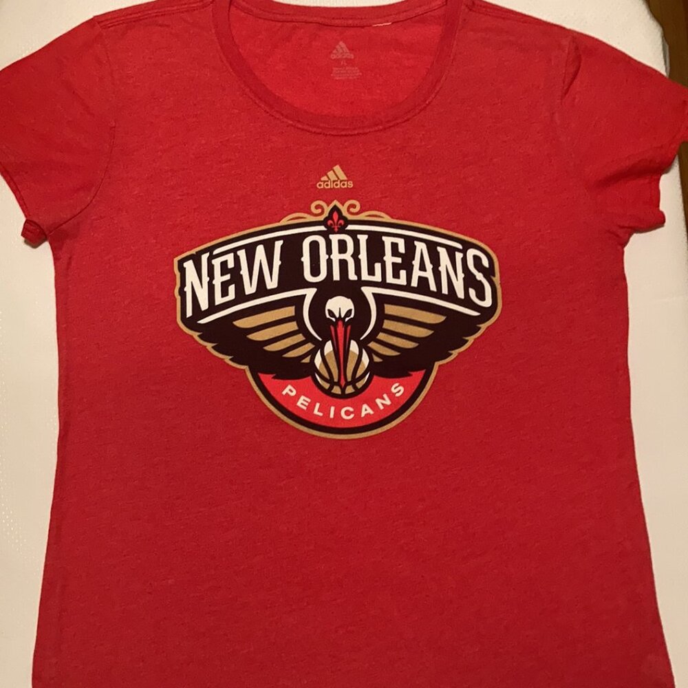 NBA New Orleans Pelicans Slim Fit Adidas Tee - XL